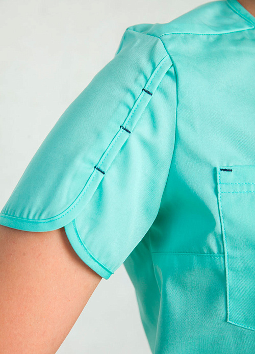 Туника женская, зеленый, 56