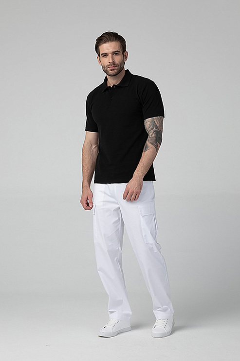 Поло мужское Dr. Nice, черный, 52