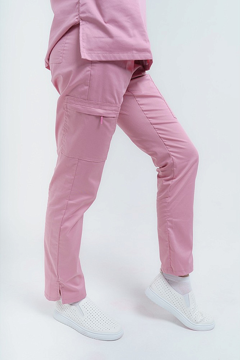Брюки женские Тезис TZ210, розовый, 52