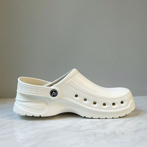 Сабо с анатомической стелькой, белый, 41