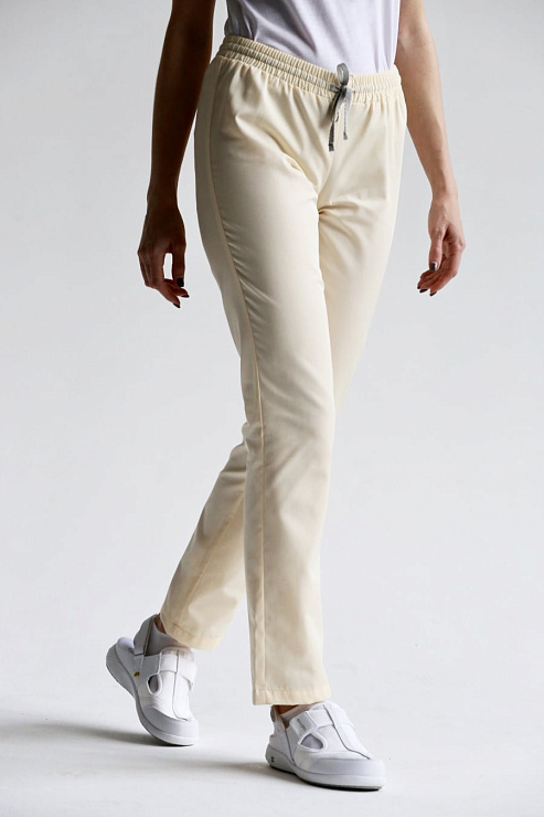 Брюки женские «Комфорт», крем, 46