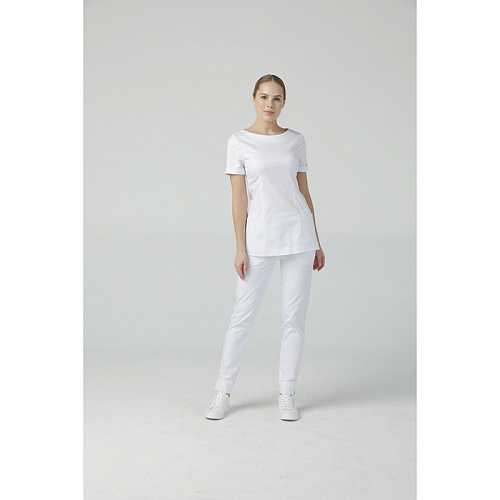 Брюки женские Dr. Nice, белый, 56