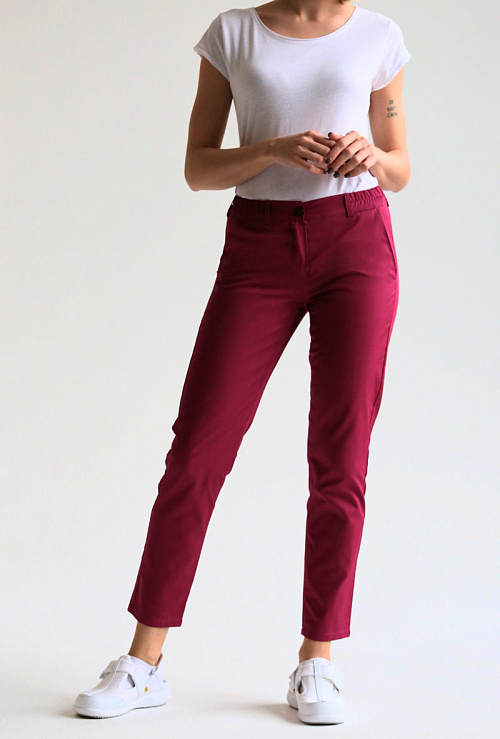 Брюки женские «NEW», малина, 42