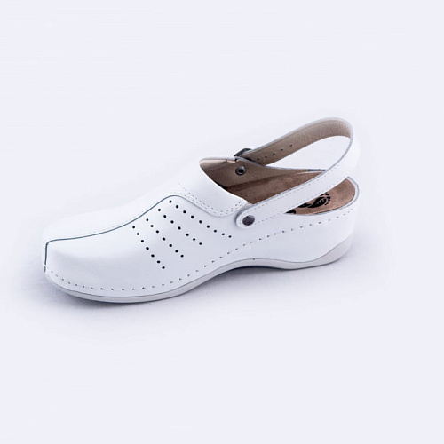 Сабо MUBB Comfort 739, женские, белый, 39