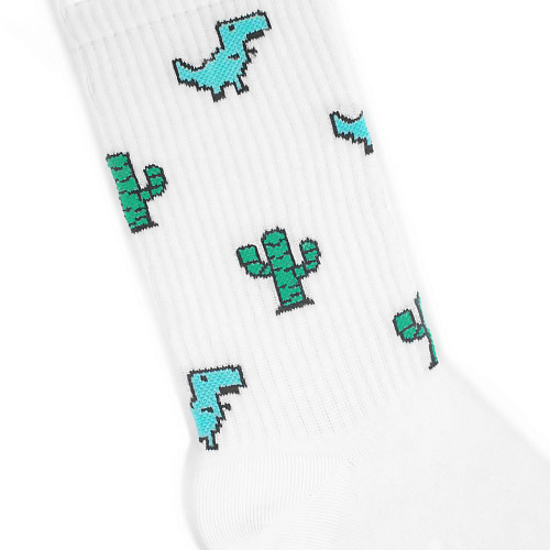 Носки женские, "Дино", белый, 36-40