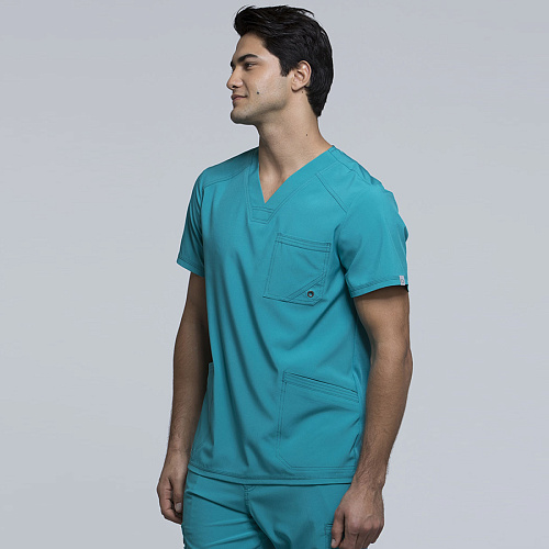 Топ мужской Cherokee CK900A, бирюзовый, M