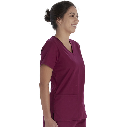Туника женская Vital Threads VT513C, винный, M