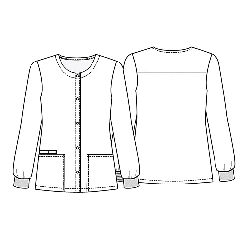 Куртка женская Cherokee CK301, зубы, XL