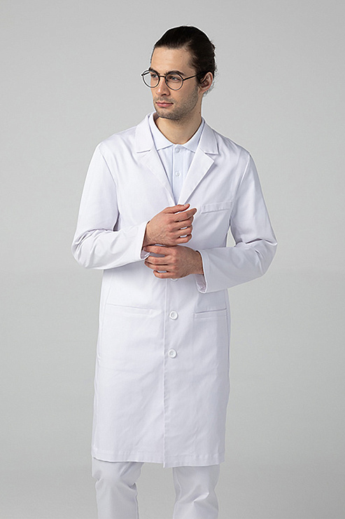 Халат мужской Dr. Nice, белый, 50