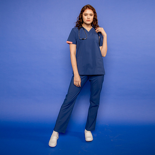 Туника женская 254 Alabama, R142 синий, XXL