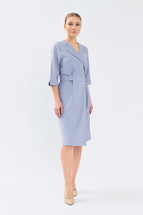 Халат-платье Тезис TZ150, серый, 52