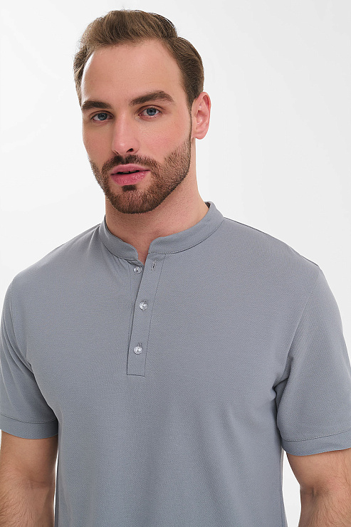 Поло мужское Тезис TZ560, серый, 50