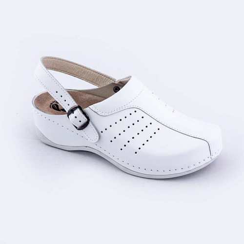 Сабо MUBB Comfort 739, женские, белый, 37