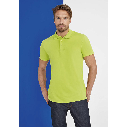 Рубашка поло мужская SPRING 210, черная, размер 5XL