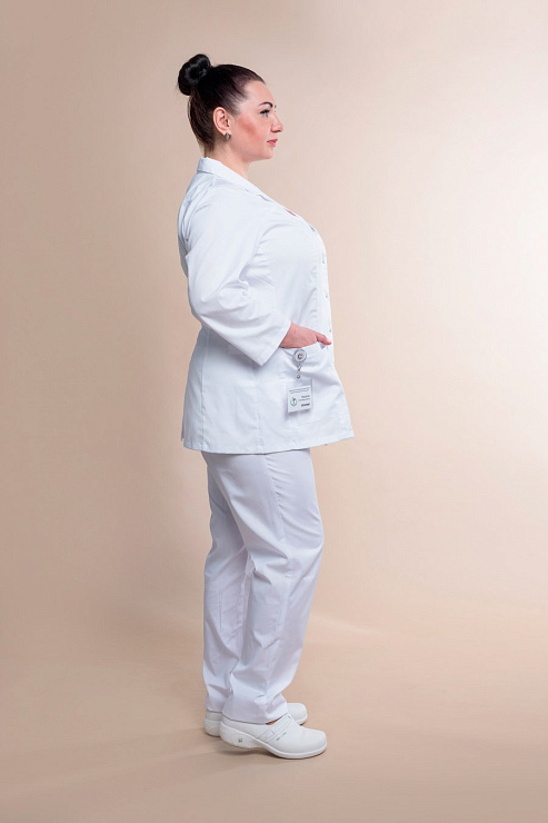 Блуза женская «Ева», белый, 42