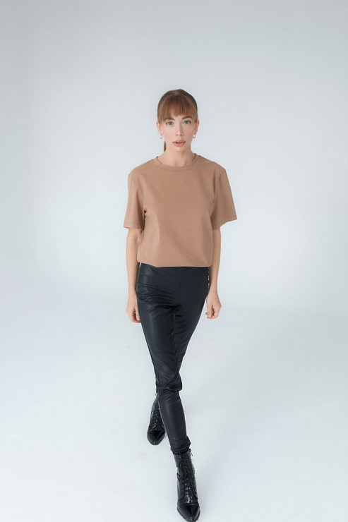 Футболка женская Тезис, бежевый, 54-56