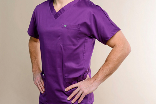 Блуза мужская «Крош», фиолетовый, 48