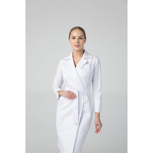 Халат женский Dr. Nice, белый, 52