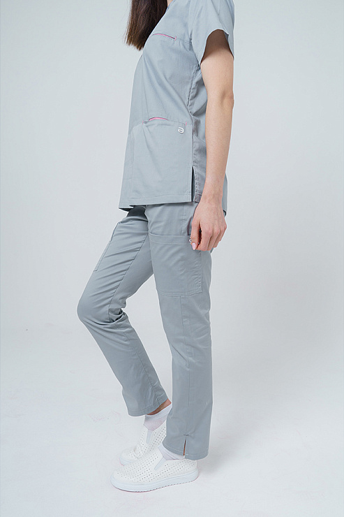 Брюки женские Тезис TZ210, серый, 42