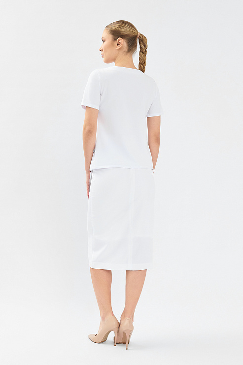 Юбка Тезис TZ370, белый, 44