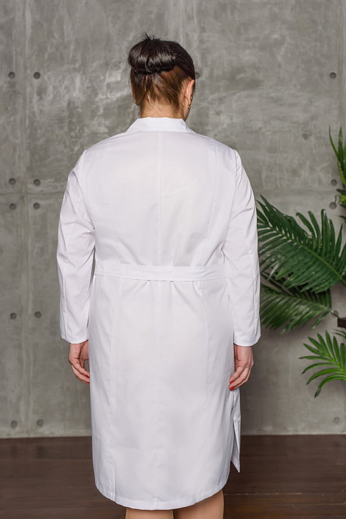 Халат женский «Вива», белый, 44