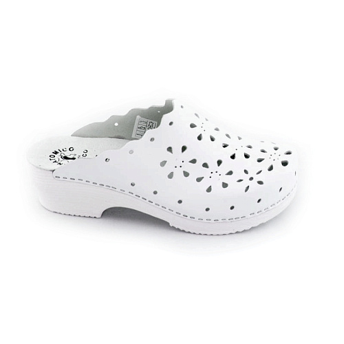 Сабо Fratelli BABB ANATOMICO MEDICO D-43, женские, белый, 40