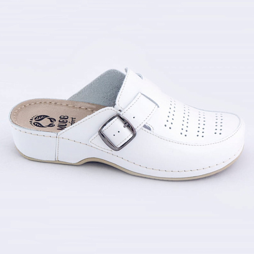 Сабо MUBB Comfort 250, женские, белый, 38
