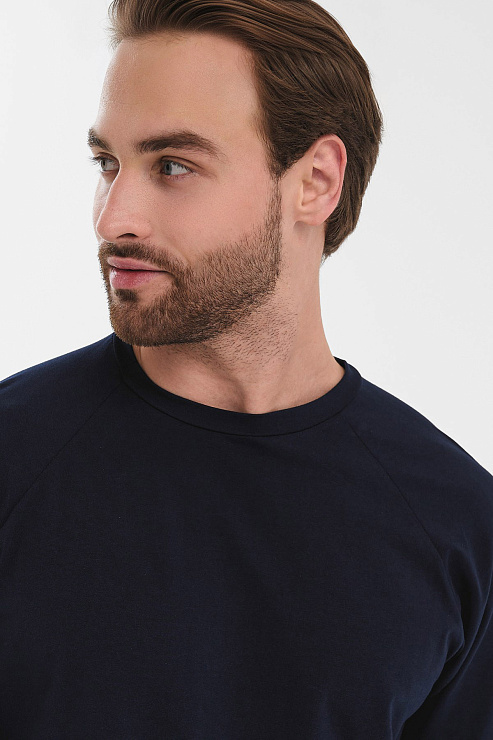 Лонгслив мужской Тезис TZ512, темно-синий, 54