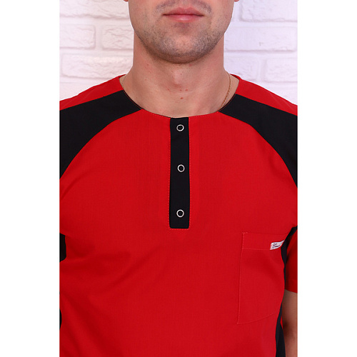 Туника мужская 239ТСК, красный, 52