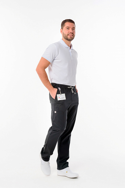 Брюки мужские «Софт», черные, 48