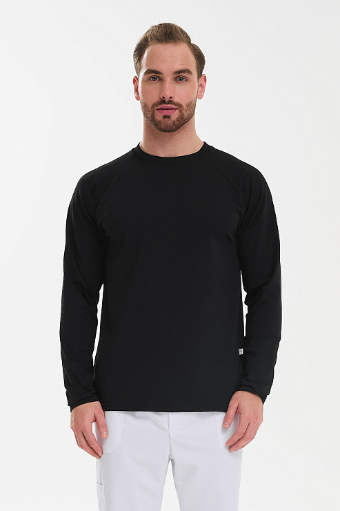 Лонгслив мужской Тезис TZ512, черный, 50