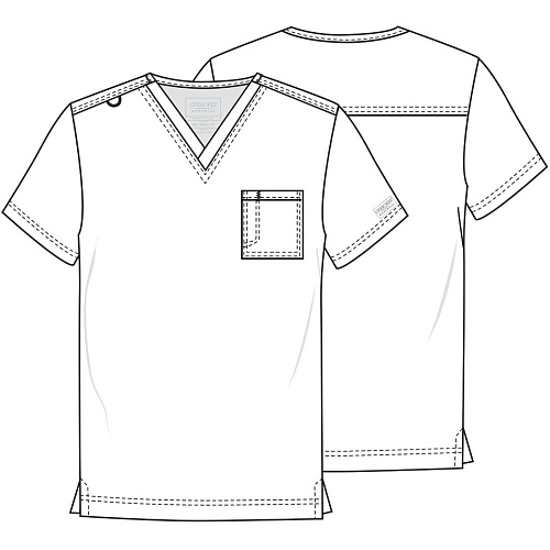 Топ мужской Cherokee WW625, голубой, XS