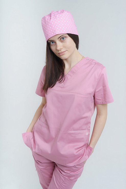 Туника женская Тезис TZ200, розовый, 50