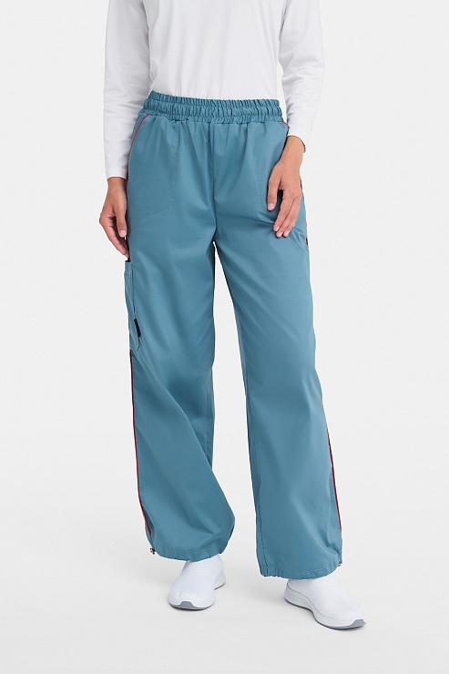 Брюки женские Тезис TZ320, tensa, серо-голубой, 52