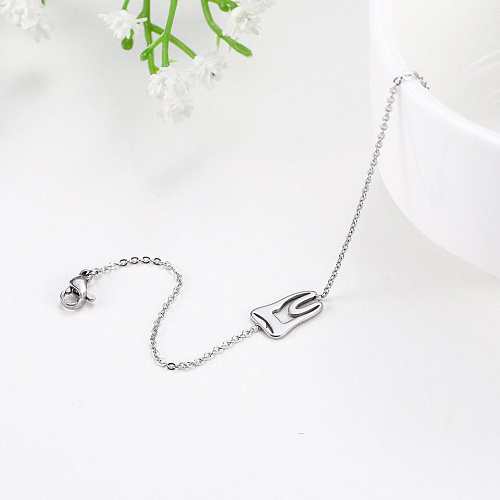 Браслет "Зубик" на застежке