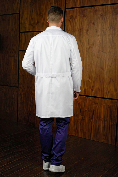 Халат мужской «Практик», белый, 50