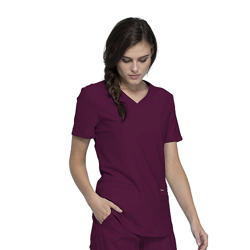 Топ женский Cherokee CK840, винный, 2XL