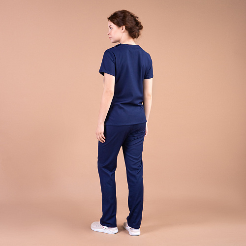 Брюки женские Тезис TZ315, темно-синий, 58