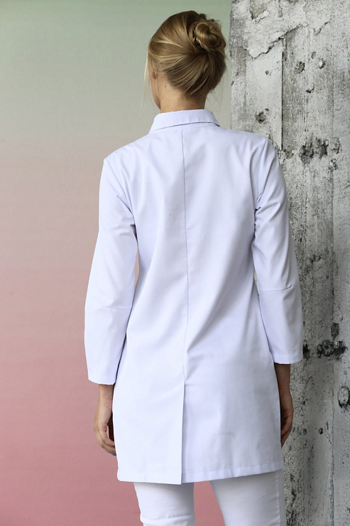 Халат женский «Реноме», белый, 46