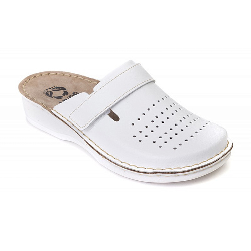 Сабо MUBB Comfort 160102, женские, белый, 41