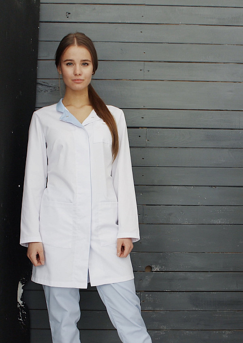 Халат женский «Дольче», белый, 44