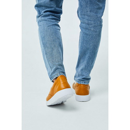 Слипоны мужские VELES, желтый, 40