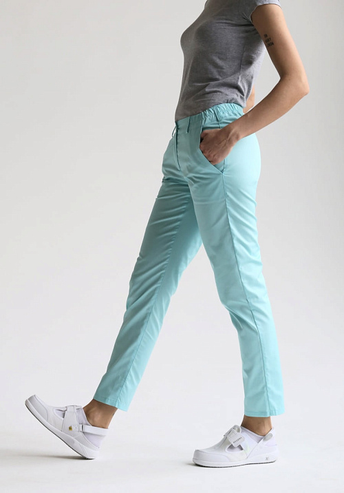 Брюки женские «NEW», мята, 46