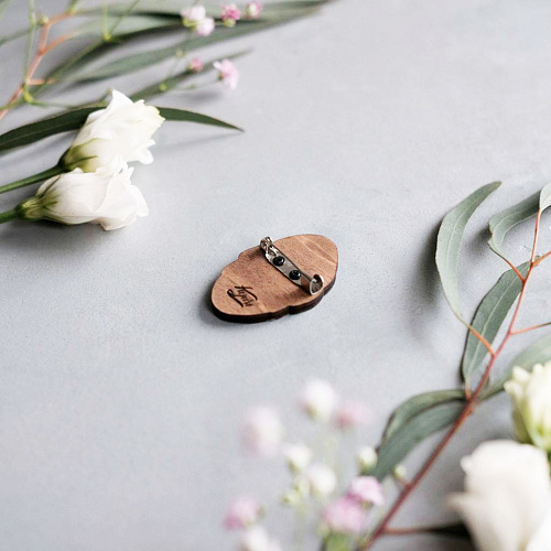 Значок "Маска на лицо" белый