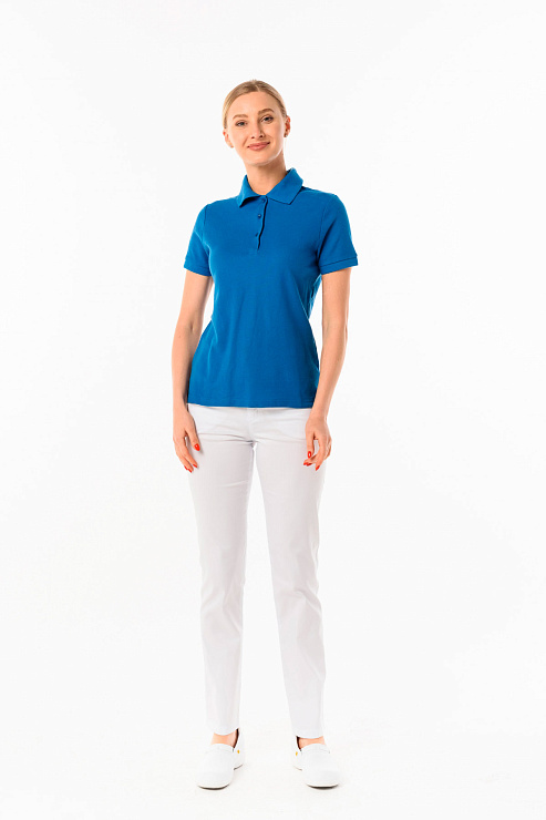 Поло женское, темно-синий, 54