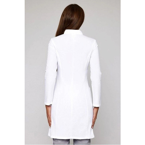 Халат женский 202 Ultra, длинный рукав, белый, 42