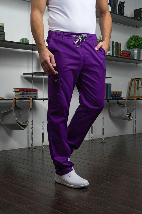 Брюки мужские «Софт», фиолетовый, 46