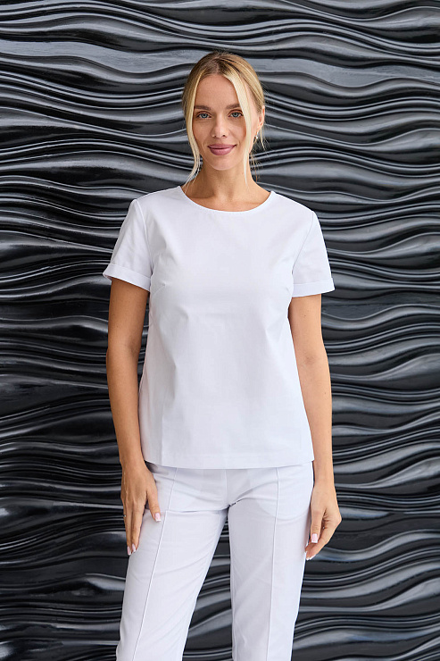 Топ женский Dr. Nice, DRN450, белый, 52