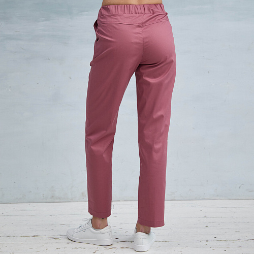 Брюки женские Dr. Nice «ШОВ», пыльно-розовый, 50