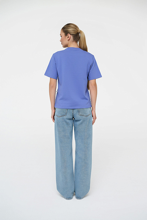 Футболка женская Тезис TZ111, сиреневый, 48-50